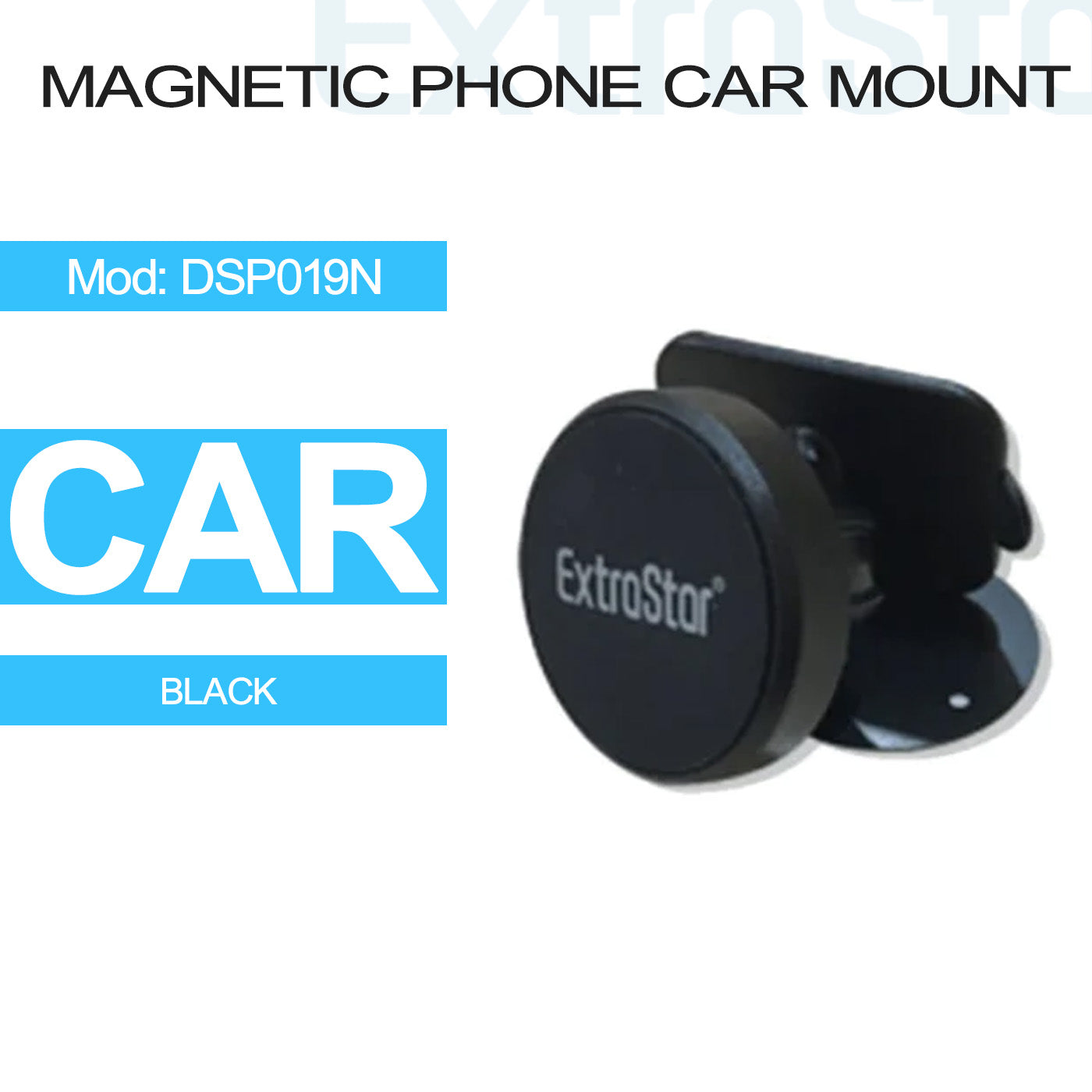 ExtraStar Magnetic Phone Car Mount, Model: DSP019N