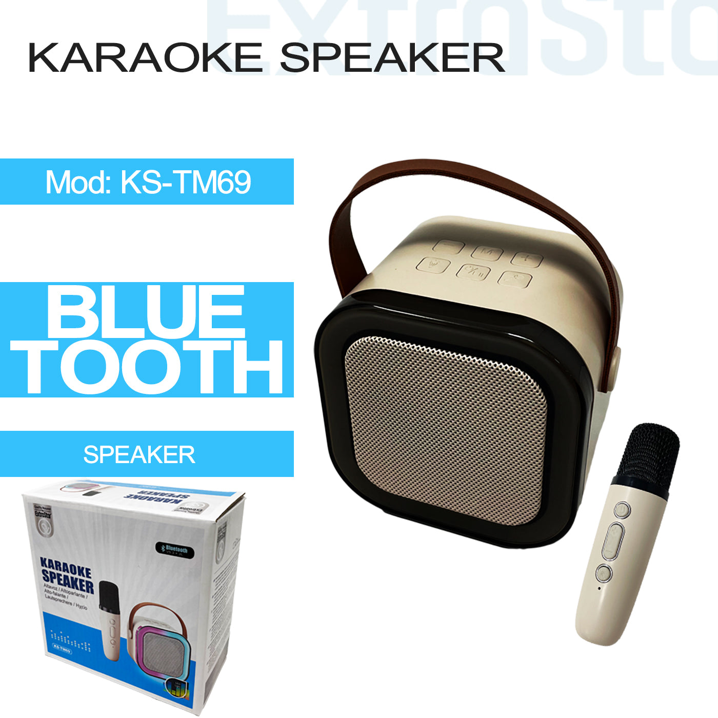 ExtraStar Karaoke Speaker, Model: KS-TM69