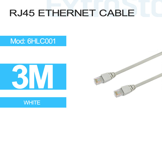 RJ45 Ethernet Cable - 3m (6HLC001)