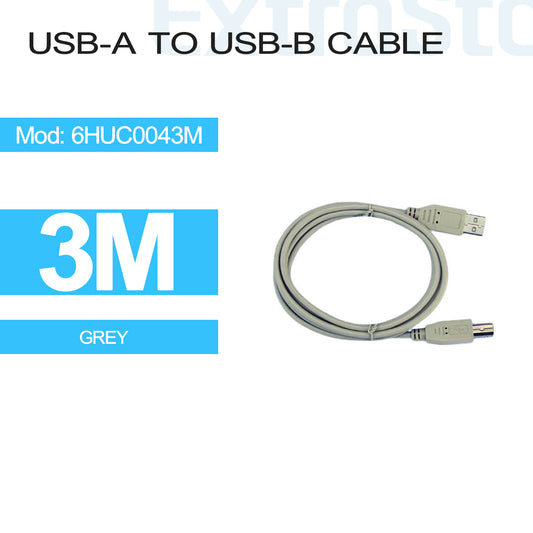 USB-A to USB-B Cable - 3m (6HUC0043M)