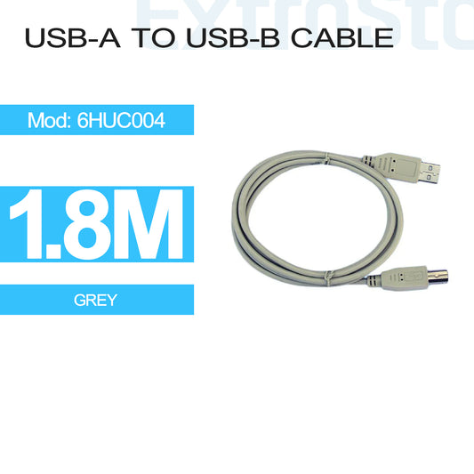 USB-A to USB-B Cable - 1.8m (6HUC004)