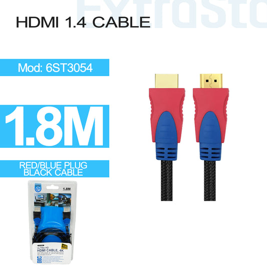 HDMI 1.4 Cable - 1.8m (6ST3054)