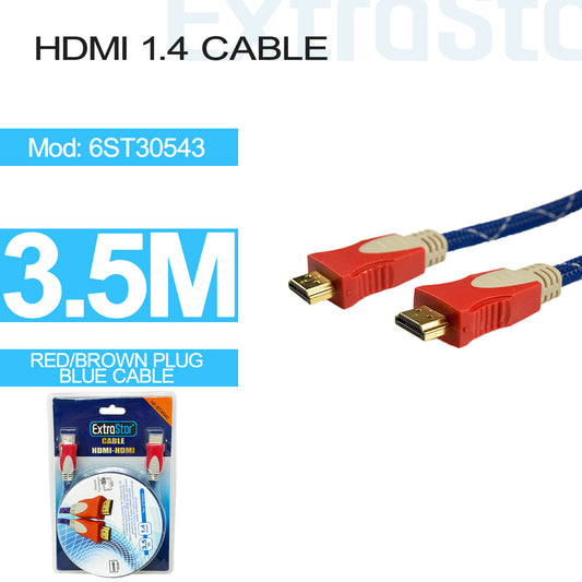 HDMI 1.4 Cable - 3.5m (6ST30543)
