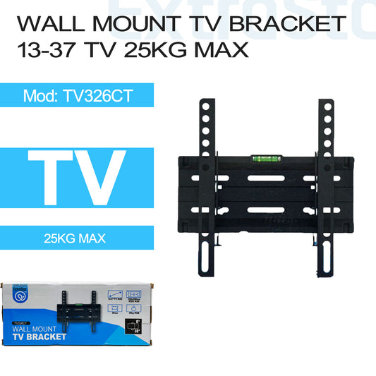 Wall Mount TV Bracket 13-37"TV 25kg Max (6TV326CT)