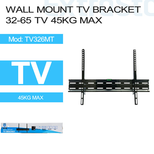 Wall Mount TV Bracket 32-65"TV 45kg Max (6TV326MT)