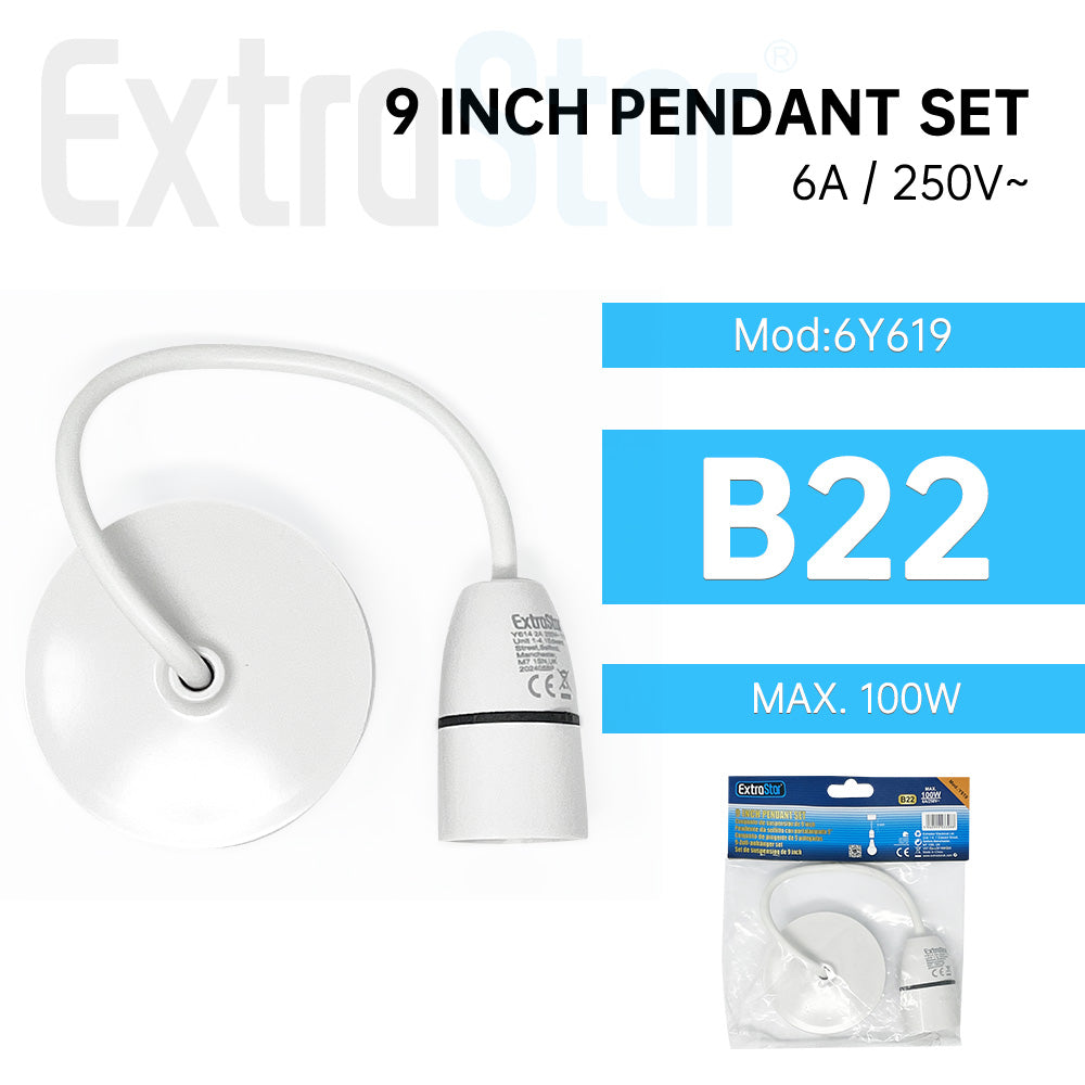 ExtraStar 9 Inch Pendant set, Model: 6Y619