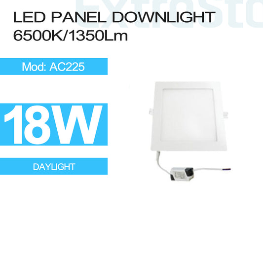 18W LED Panel Downlight Daylight (AC225)