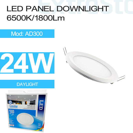 24W LED Panel Downlight Daylight (AD300)