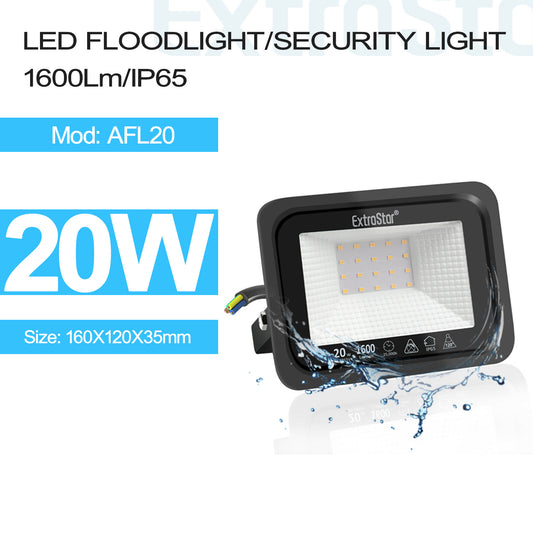 20W LED Floodlight/Security Light Cool White (AFL20)