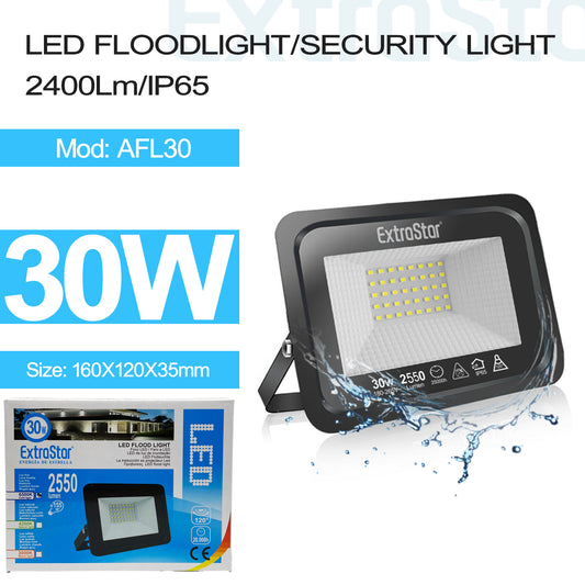 30W LED Floodlight/Security Light Cool White (AFL30)