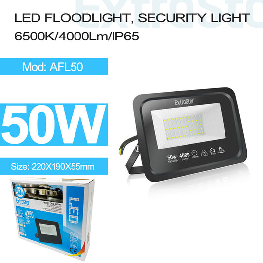 50W LED Floodlight/Security Light Daylight (AFL50)
