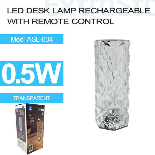 LED Desk Lamp Rechargeable with Remote Control (ASL-604)
