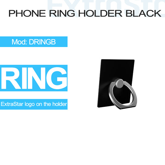 Phone Ring Holder Black (DRINGB)