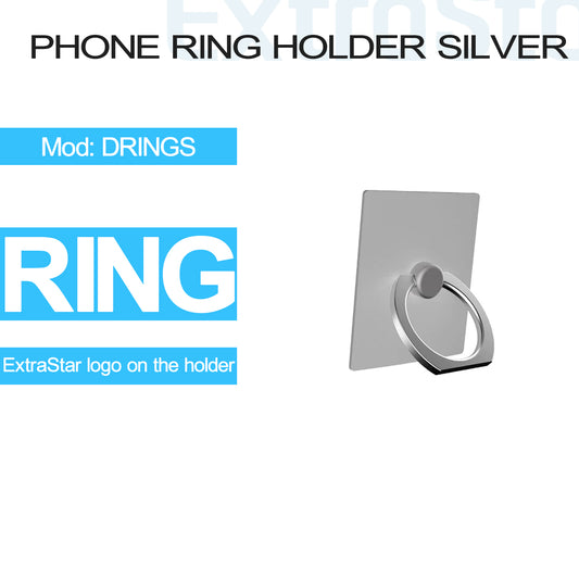 Phone Ring Holder Silver (DRINGS)