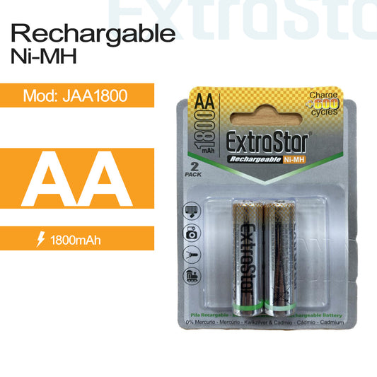 Rechargeable battery AA, 1800mAh (JAA1800)