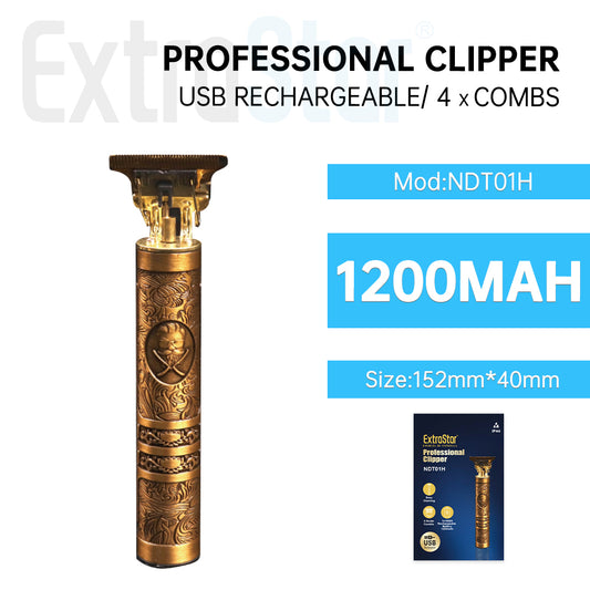 ExtraStar Professional Clipper,  USB Rechargeable, Model: NDT01H