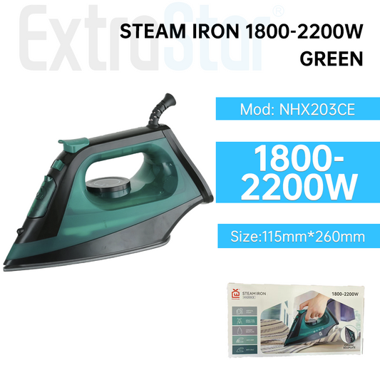 Steam Iron 1800-2200W Green (NHX203CE)