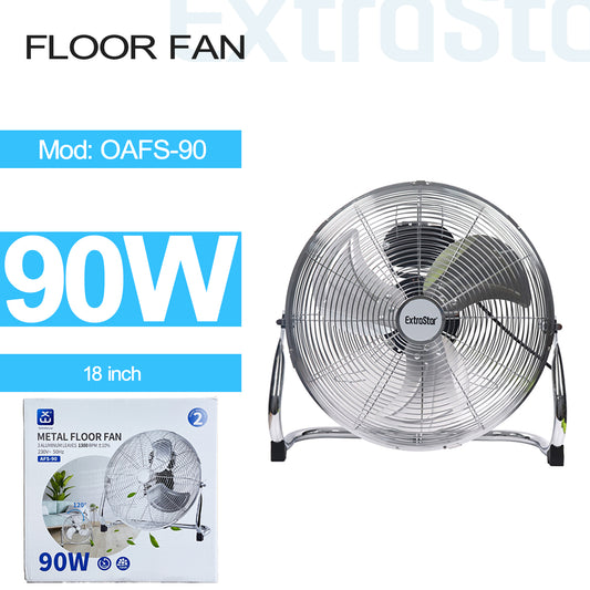 18 inch Floor Fan, 90W (OAFS-90)